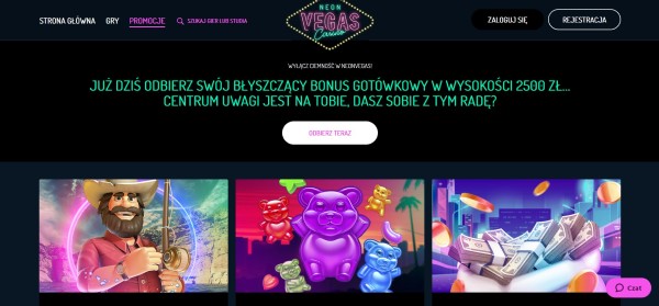 Neon Vegas Casino Screenshot 3