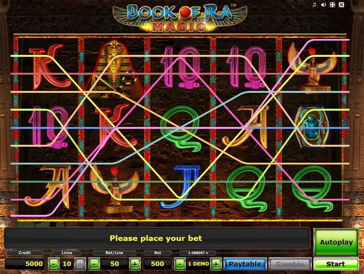 Book of Ra Screenshot 1