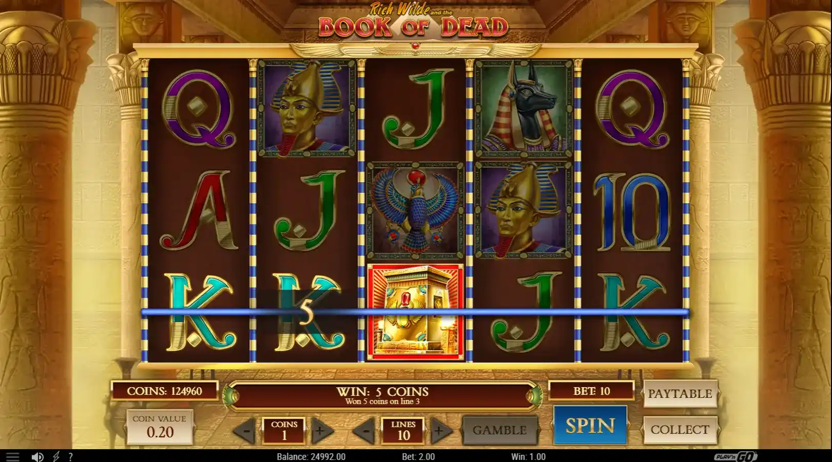 book of dead win