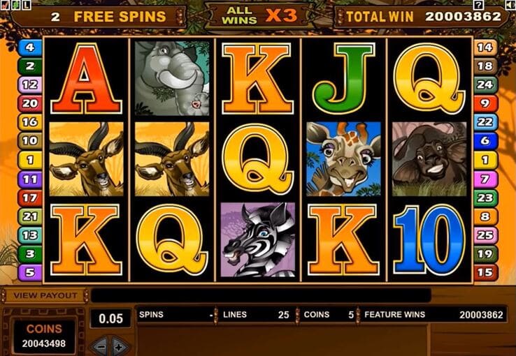 mega moolah rozgrywka