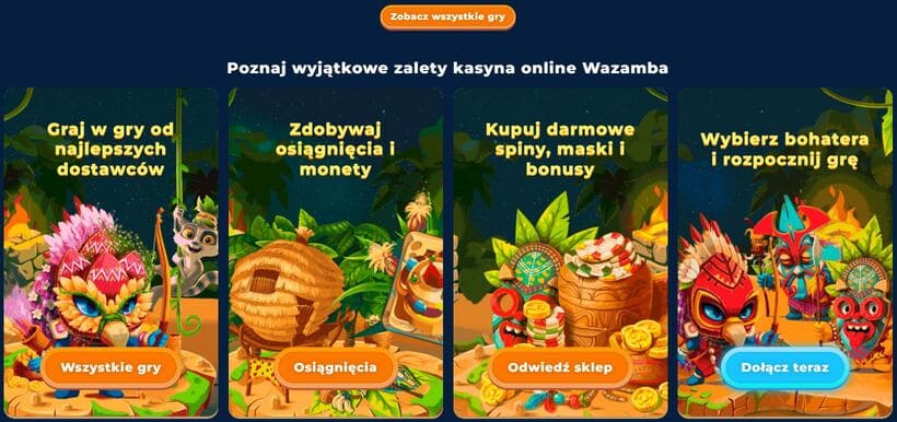 Wazamba screenshot 1