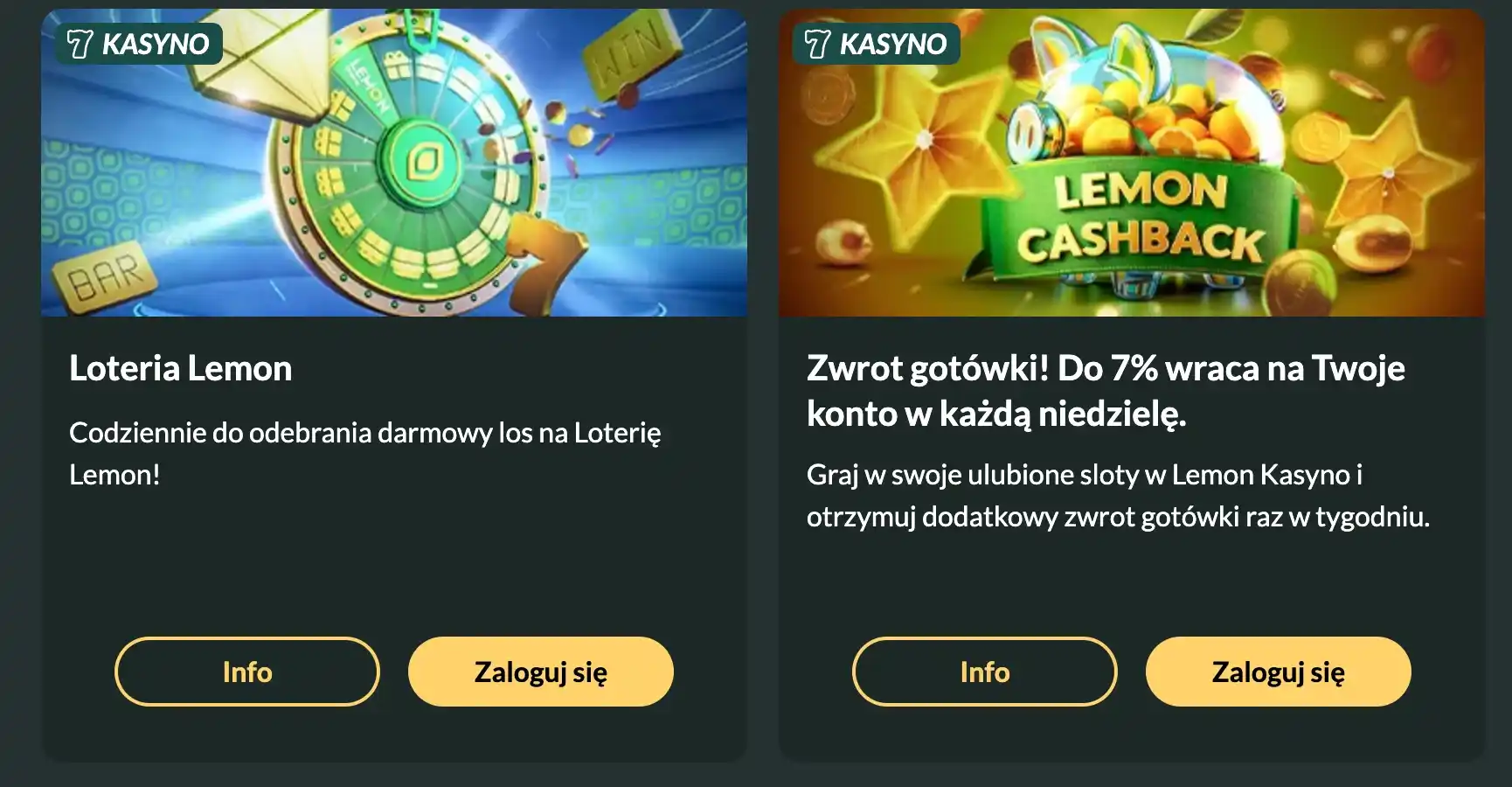 lemon casino promotions