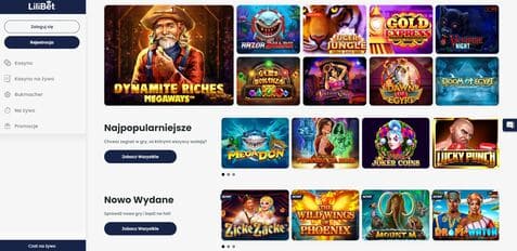 Lilibet Casino Screenshot 1