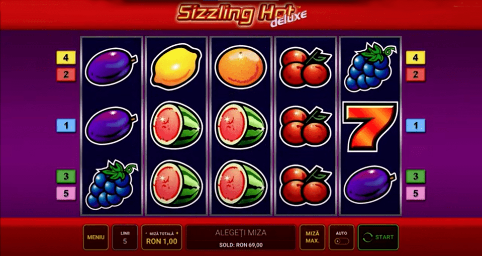 Sizzling hot deluxe slot online