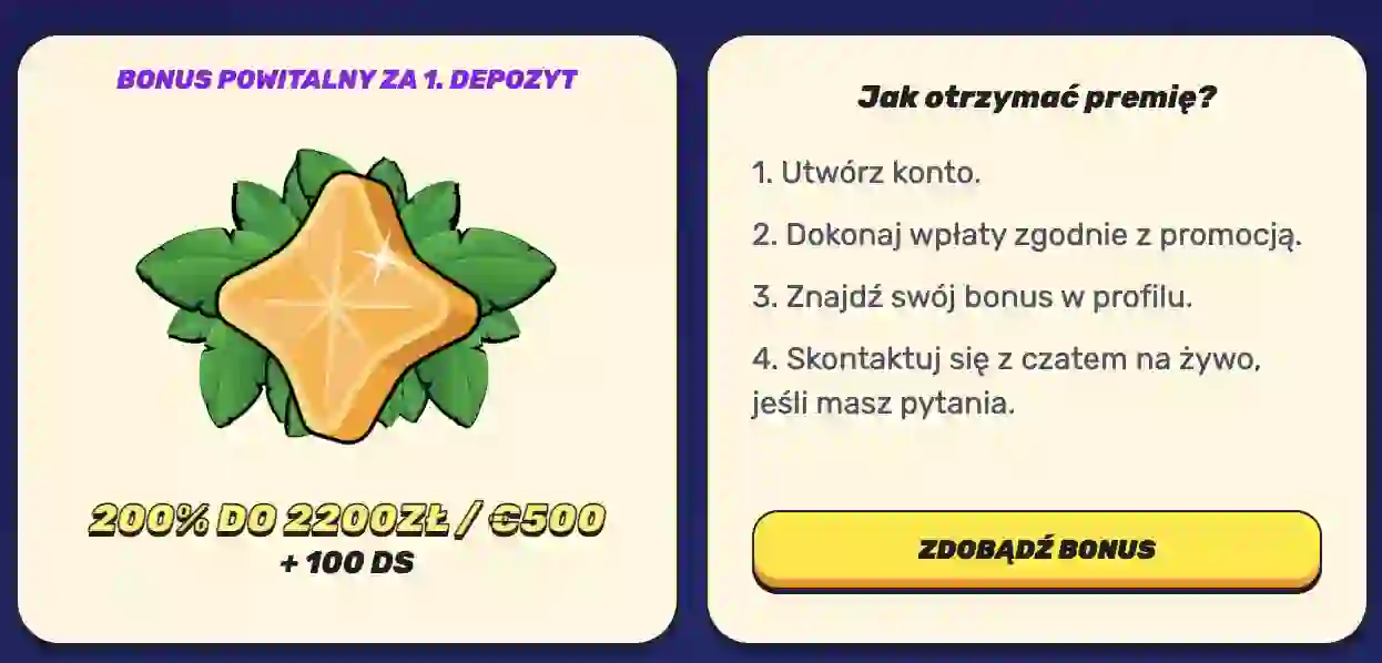 gamblezen bonus powitalny