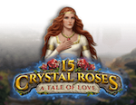 15 Crystal Roses A Tale of Love