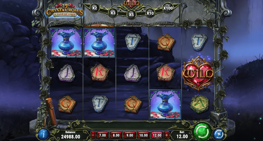 15 Crystal Roses A Tale of Love slot online