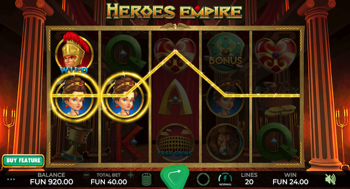 Heroes Empire slot