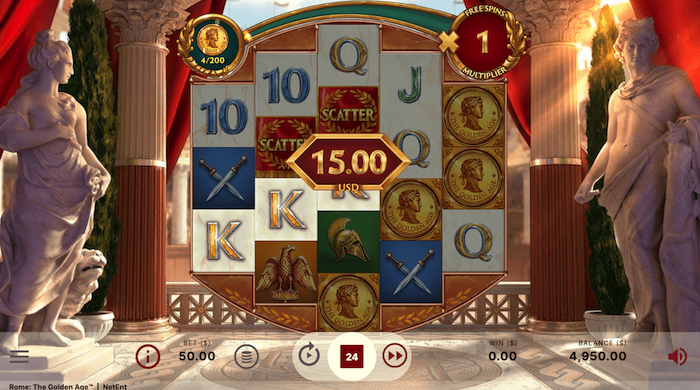 Rome: The Golden Age slot online