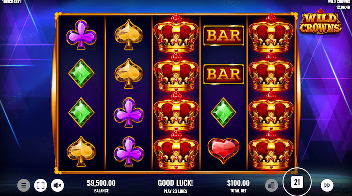 Wild Crowns slot online