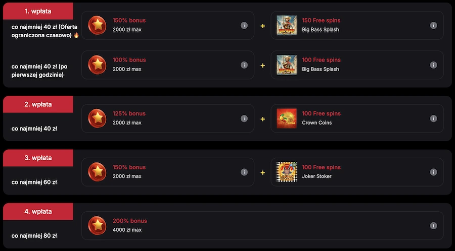 fieryplay bonus powitalny