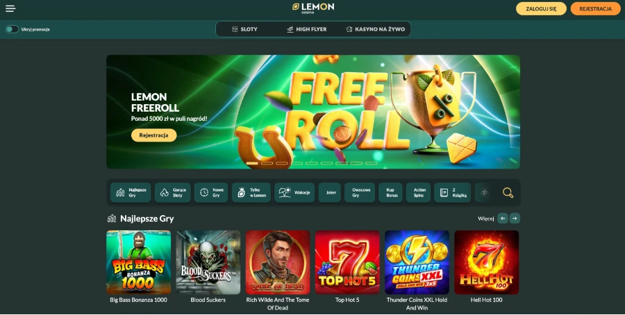 Strona główna Lemon Casino