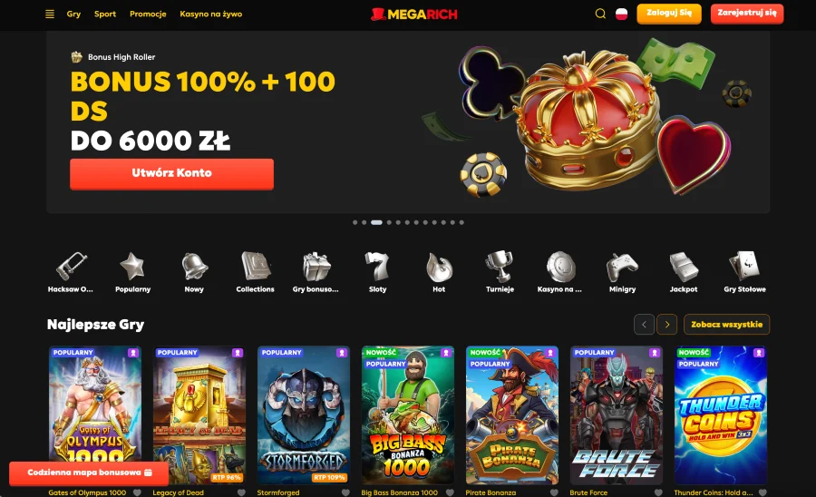 Strona główna Megarich Casino
