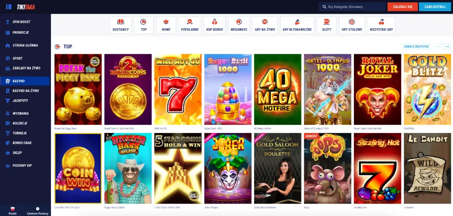 Strona główna Tiki Taka Casino