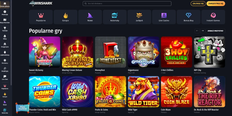 Strona główna Winshark Casino