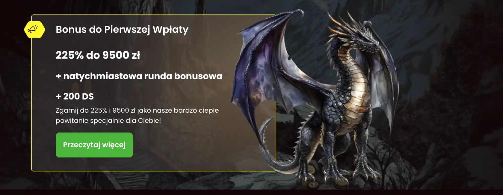 dragonslots bonus powitalny