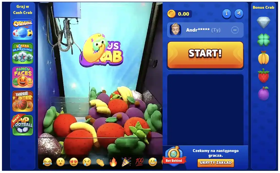 roby casino bonus crab