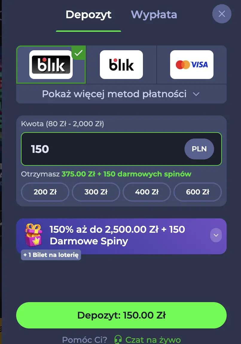 fridayroll casino depozyt